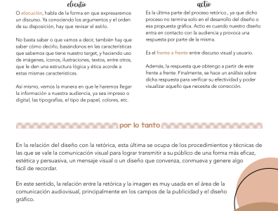RELACIÓN DISEÑO - RETÓRICA 3 design editorial graphic design illustration infographic typography vector