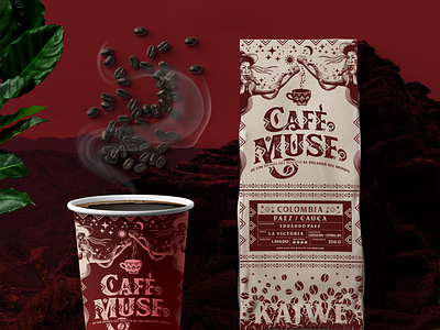 PACKAGING FOR THE BRAND @CAFEMUSE COLOMBIA