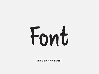Brushaff Font calligraphy design font font design fonts fontself graphic design illustration lettering type typeface typography