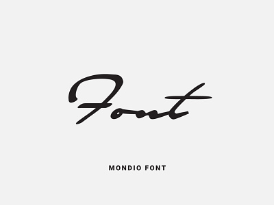 Mondio Font calligraphy design font font design fonts fontself illustration lettering logo logotype type typeface typography