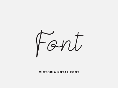 Victoria Royal Font calligraphy design font font design fonts fontself illustration lettering type typeface typography