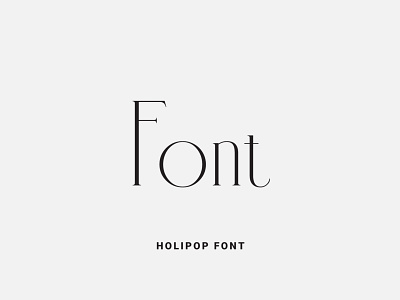 Holipop Font calligraphy design font font design fonts fontself illustration lettering logo ochakov ovtype type typeface typography