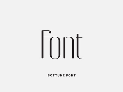 Bottune Font