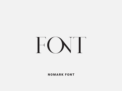 Nomark Font calligraphy design font font design fonts fontself illustration lettering logo logotype type typeface typography