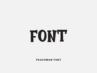 Peachman Font calligraphy font font design fonts fontself lettering ochakov ovtype type typeface typography