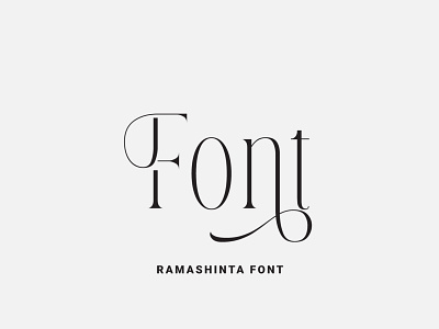 Ramashinta Font design font font design fonts fontself illustration lettering logo ochakov ovtype type type design typeface typography