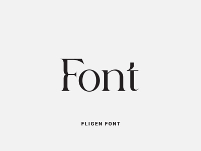 Fligen Font branding design font font design fonts fontself graphic design illustration lettering logo type type design typeface typography