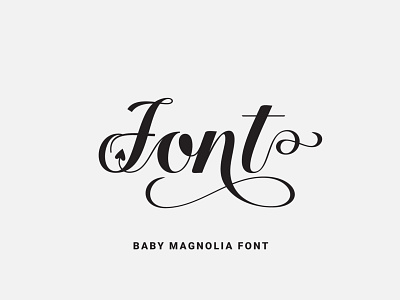 Baby Magnolia Font