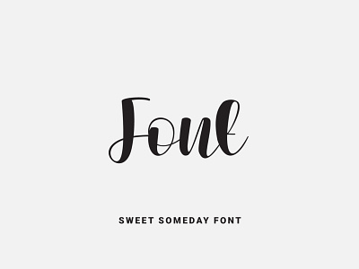 Sweet Someday Font