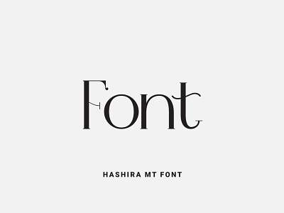 Hashira Mt Font