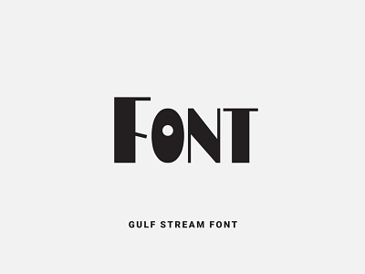 Gulf Stream Font design font font design fonts fontself illustration lettering logo ochakov ovtype type typeface typography
