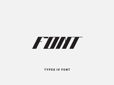 TypEx IV Font