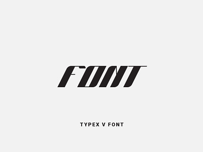 TypEx V Font design font font design fonts fontself illustration lettering logo ochakov ovtype type typeface typography