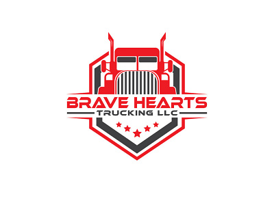 trucking logo design graphic design illustration logo vector