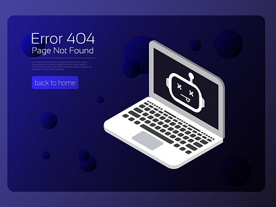 Error404  robot isometric