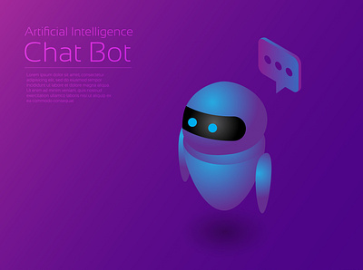 Ai assistant isometric ai app artificial intelligence assistant automatic background chat chatbot computer design digital droid illustration isometric robot robotic technology ui user interface vector
