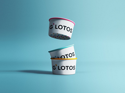 G'Lotos Gelato - Brand Identity, Logo Design + Packaging brand brand identity branding design gelato graphic design ice cream logo logo design visual identity