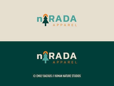 nTrada Apparel - Secondary Logo Variation apparel brand apparel company brand identity branding design graphic design illustration logo outdoor outdoor brand outdoor company