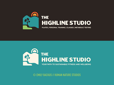 The Highline Studio - Brand Identity & Logo Design Project