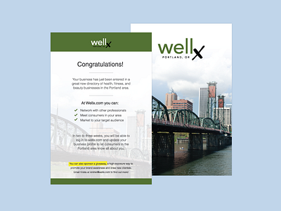 WellxPDX Postcard