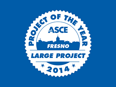 ASCE Fresno - Award Badge asce award badge certification city
