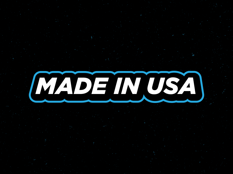 MADE IN USA texture typeface distressed grunge distress design us patriot usa type sticker