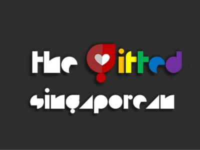 Logo Design: The Gifted Singaporean logo typography