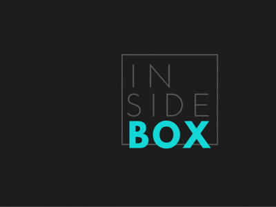 Thinking Inside or Outside the Box? gif graphic design