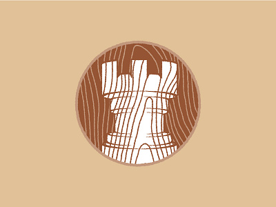 Wood castle branding design icon illustration logo logodesign logotype mark