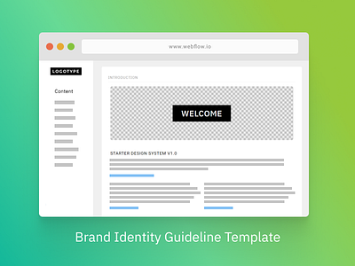 Brand Identity Guideline Template