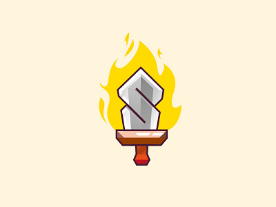 Sword icon concept