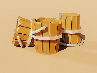 Bucket | Seau | Blender 3d 3dart 3dtuto blender bucket design followme seau tuto tutorial youtube