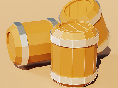 Barrels | Tonneaux | Blender 3d 3dart 3dtuto blender tuto tutorial youtube