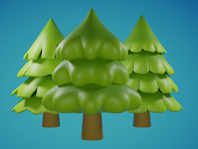 Pine tree | Sapin | Blender 3d 3dart 3dtuto asset b3d blender free game gratuit lesson pine tree sapin tuto tutorial youtube