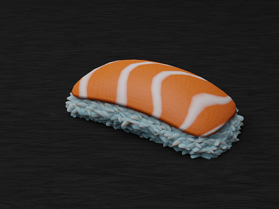 Sushi | Blender 3d asia asie blender cycle followme food free howto japon nouriture render rendu rice saumon sushi tuto vnib youtube