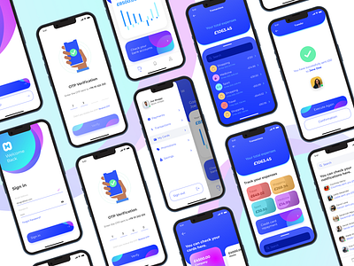 Banking App | Figma | Udemy Course branding design graphic design illustration mobile app mobile design typography ui ui design