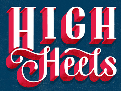 High Heels in Brooklyn brooklyn design fashion hand lettering high heels illustration lettering new york typography
