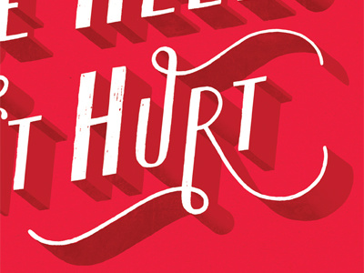 These Heels Don't Hurt... daily dishonesty hand lettering typography