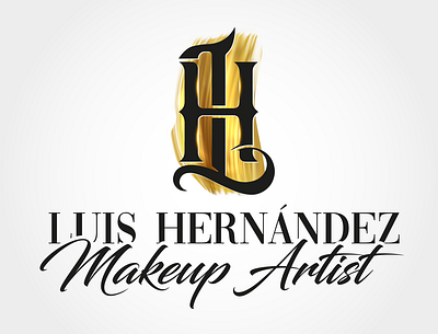 LUIS HERNANDEZ MAKE-UP LOGO