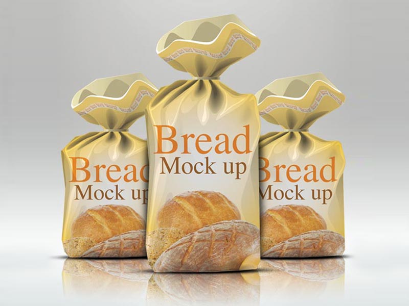 Download Bread packaging mock-up by Artsigns on Dribbble