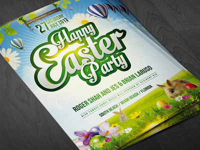 Easter Party Flyer