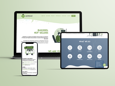 Website for Adimian branding business design designer e commerce prototype ui ux web webdesign