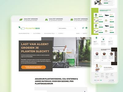 Website for Planted Box branding design designer graphic design illustration premium ui ux vector web webdesign