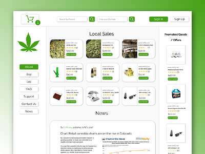 Marketplace for Weed and Vaporizers