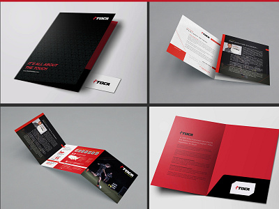 Corporate Folder and Tri-Fold Design branding brochure brochure design corporate folder print design print designer trifold brochure