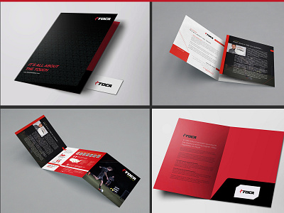 Corporate Folder and Tri-Fold Design