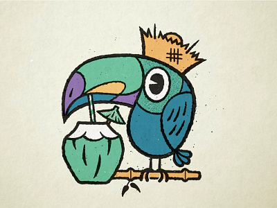 Tiki Toucan - Different Coloring