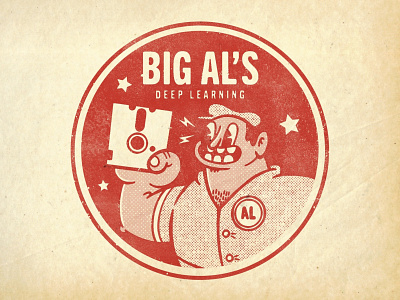Big Al's Deep Learning illustration illustrator ipadpro photoshop procreate