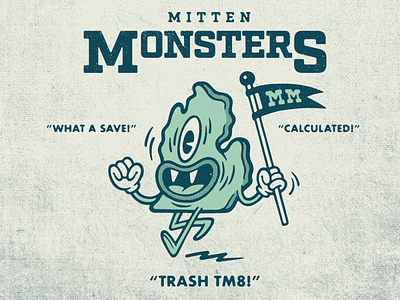 Mitten Monsters - Rocket League Team illustration procreate rocket league