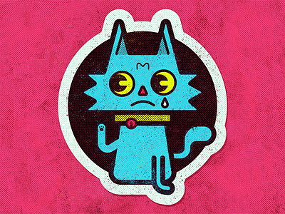 Sad Kitty illustration